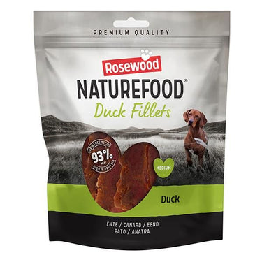 Rosewood NatureFood Duck Fillet Dog Treats Value Pack 320g - 320g